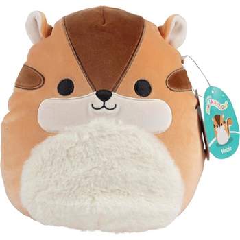 Squishmallows 10" Melzie The Brown Chipmunk - Official Kellytoy Plush - Soft and Squishy Stuffed Animal Toy - Great Gift for Kids