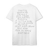Women's Ed Sheeran Play Oversized Short Sleeve Graphic T-Shirt - White - 2 of 4