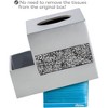 Creative Scents Brushed Nickel Tissue Organizer - 4 of 4