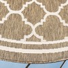 Courtyard CY6918 UV & Stain Resistant Non-Shedding Power Loomed Indoor/Outdoor Rugs - Safavieh - 4 of 4