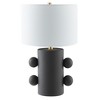 Hudson and Canal Tall Ceramic Table Lamp with Fabric Shade - 4 of 4