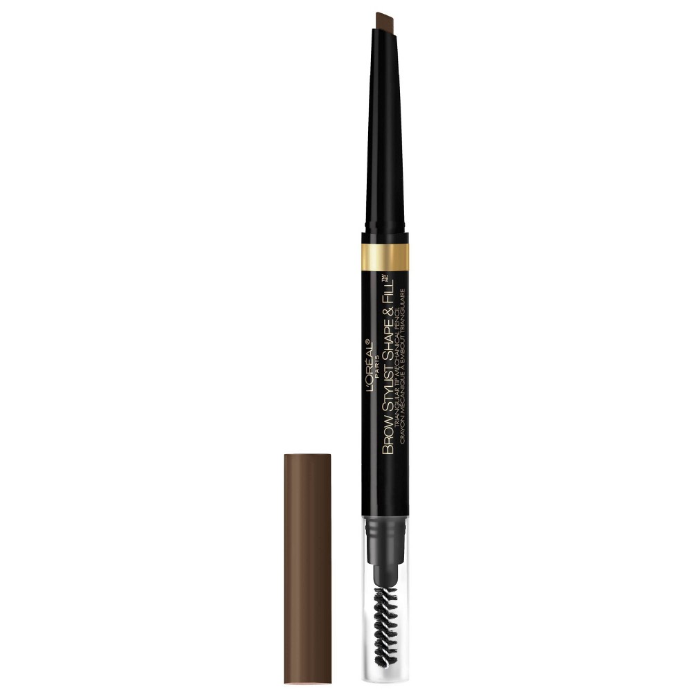 Photos - Other Cosmetics LOreal L'Oréal Paris Brow Stylist Shape & Fill Eyebrow Pencil - 420 Dark Brunette 