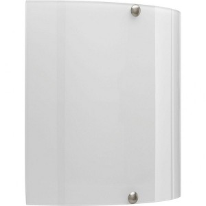 Progress Lighting, Satin Opal Collection, 1-Light Wall Sconce, White Finish, Steel Material, LED, 17W, 3000K, 818 Lumens - 1 of 4