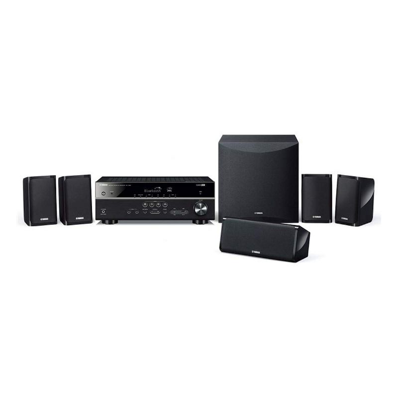 Yamaha Audio YHT-4950U 4K Ultra HD 5.1-Channel Home Theater System with Bluetooth, Black, 1 of 5