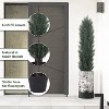 Rbied Green Composite Artificial Tree, Artificial Foliage/Topiary for Indoor and Outdoor ( 2-Piece ) - 4 of 4