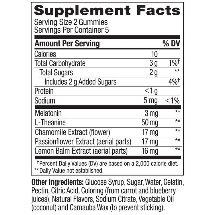 OLLY 3mg Melatonin Sleep Gummies - Blackberry Zen, 6 of 8