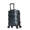 DUKAP Zonix Carry On Lightweight Hardside Spinner 20" Suitcase - Green - 4 of 4