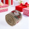 Unique Bargains Gift Wrap Ribbons Truck & Snowflake Colorful 157.48"x2.56" 1 Pc - 2 of 4