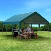 GustoWave 10x20FT Outdoor Large Party Canopy, Portable Outdoor Heavy Duty Carport with Waterproof & UV Protection - 4 of 4
