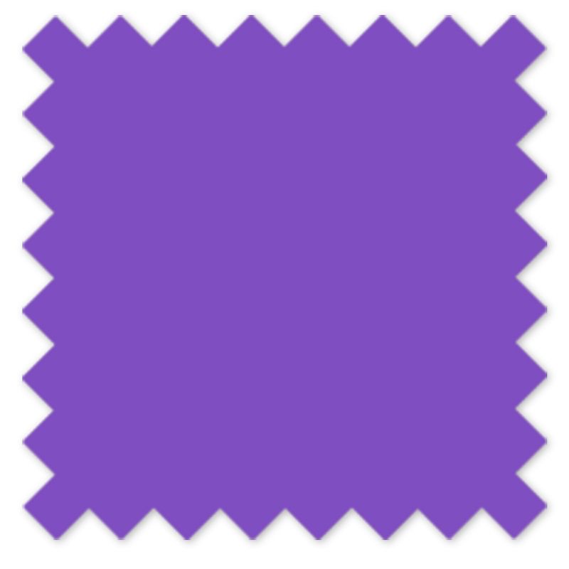 Bacati - Solid Purple crib skirt, 2 of 4