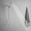 Wall Mount Handheld Shower Head 1.8 GPM Extra Long Stainless Steel Hose and Adjustable Bracket - 2 of 4