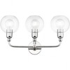 Livex Lighting Downtown 3 - Light Vanity in  Polished Chrome - 3 of 4