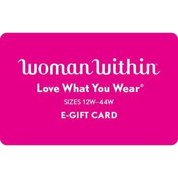 Woman Within $100 Gift Card (email Delivery) : Target