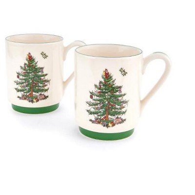 Details about   HOLIDAY CHRISTMAS GLASSES CHRISTMAS BY CARLTON 10 OZ CYSTAL MUGS SET OF 4 