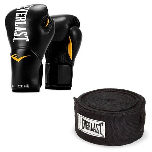 Everlast MMA Grappling Boxing Gloves, Black, Small/Medium