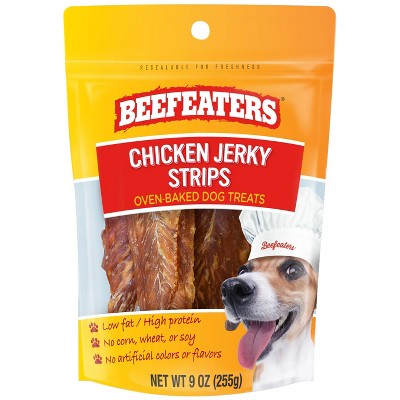 Beefeaters Jerky Dog Treat With Chicken Flavor - 9oz : Target