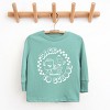 The Juniper Shop SmileyWorld Back To School Checkered Circle  Youth Long Sleeve Tee - 2 of 4
