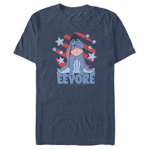 Men's Winnie the Pooh Star-Spangled Eeyore T-Shirt - 1 of 4