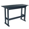 Lehigh Counter Height Outdoor Rectangle Table - Federal Blue - highwood - 4 of 4