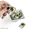 Big Dot of Happiness Forest Hedgehogs - Mini Candy Bar Wrapper Stickers - Woodland Birthday Party or Baby Shower Small Favors - 40 Count - 2 of 4