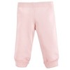 Hudson Baby Infant Girls Preemie Layette Set 4-Piece, Pink Safari, Preemie - 4 of 4