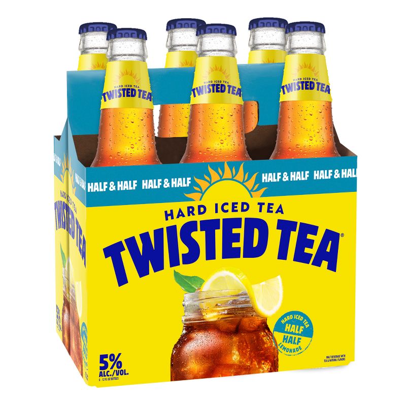Twisted Tea Half &#38; Half Hard Iced Tea - 6pk/12 fl oz Bottles, 5 of 10