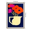 Amanti Art Bright and Sunny Poppies by Bo Anderson Canvas Wall Art Print Framed 16 x 23-in. - 4 of 4