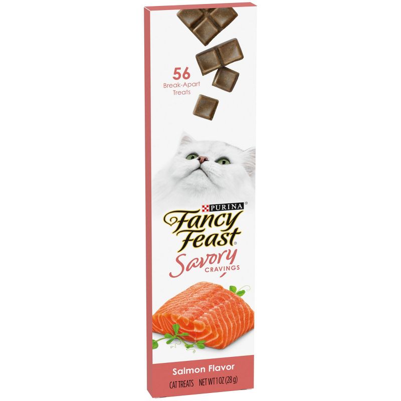 Fancy Feast Salmon Savory with Liver Cravings Dry Cat Treats, 5 of 9