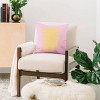 Grace Something Good Square Throw Pillow Pink - Deny Designs - 2 of 4