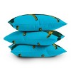 16"x16" Chuck Gonzales Rest Day Square Throw Pillow Blue - Deny Designs - 4 of 4