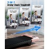 Superun Pad Treadmills, 0.6-3.8 MPH 35.43 In Long Run Area Portable Treadmills with Remote Control - 4 of 4