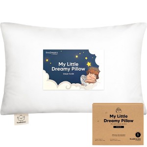 KeaBabies Toddler Pillow - Soft Organic Cotton Kids Pillows for Sleeping - Travel Pillow for Kids Age 2-5 - 1 of 4