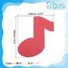 Unique Bargains Classroom DIY Crafts Projects Multicolored Decor Cutouts Paper 108 Pcs - 2 of 4
