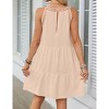 Women's Lace Halter Neck A-Line Dress Summer Sundress - 2 of 3