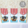 Big Dot of Happiness Pirate Ship Adventures - Skull Birthday Gift Favor Bags - Party Goodie Boxes - Set of 12 - 2 of 4