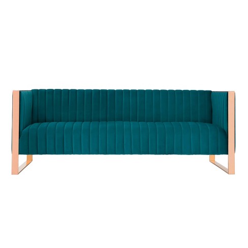 Target green deals velvet couch