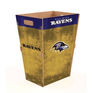 NFL Baltimore Ravens Trash Bin - L - 1 of 1