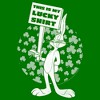Men's Looney Tunes St. Patrick's Day Bugs Bunny This is My Lucky Shirt T-Shirt - 2 of 4