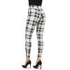 Memoi Women's Gaban Tartan Shaping Leggings - 3 of 4