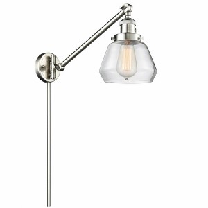 Fulton - 1 Light Swing Arm Wall Sconce In Industrial Style-25 Inches Tall and 8 Inches Wide - 1 of 1