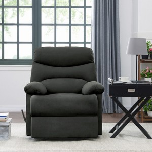 Wall Hugger Microfiber Pillow Top Arm Recliner Chair -  ProLounger - 1 of 4