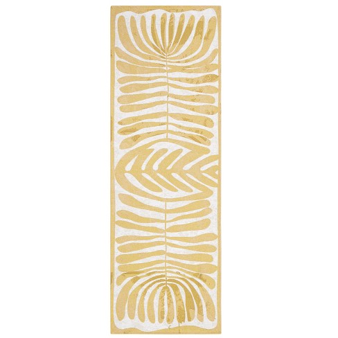 TOWN & COUNTRY LUXE Livie Matisse Cutout Everwash Washable Multi-Use Decorative Rug - image 1 of 4