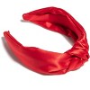 Shiraleah Satin Knotted Headband, Red - 2 of 4