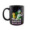 Just Funky Rick and Morty "Peace Among Worlds" 16 Ounce Mug & Air Freshener Set - 2 of 4