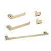 Luxurious 5-Piece Bathroom Fixture Set: Elevating Organization with Graceful and Elegant Design Aesthetics. - 2 of 4