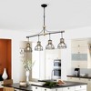 Bella Depot Dining Room Light Fixture 40-Inch Farmhouse Linear Chandeliers - 4 of 4