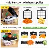 Attop 18-in-1 Kitchen Vegetable Chopper & Slicer – Multi-Blade Dicer with Container, Spiralizer & Cheese Grater - 4 of 4