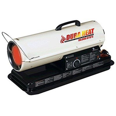 Dura Heat DFA80T 80K BTU Kero Forced Air Heater with Carrying Handle
