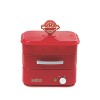 Salton Treats Hot Dog Steamer, 8 Hot Dog and 4 Bun Capacity to Steam and Warm Breakfast Sausages, Brats, Vegetables, Fish, 350 Watts, Red (HD1905) - 3 of 4