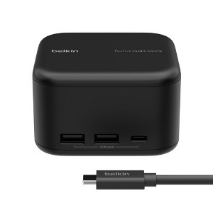 Belkin Connect USB-C 6-in-1 Core GaN Dock 130W INC018ttBK - 1 of 4